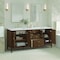 James Martin Vanities 72'' Double Vanity, Mid Century Walnut w/ 3 CM Ethereal Noctis Quartz Top 485-V72-WLT-3ENC - alternate 5